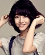 剪短发显胸大，居然是真的，有图有真相！